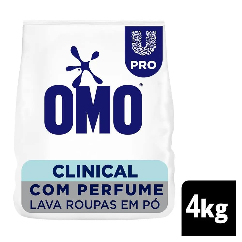 Sabão em Pó OMO Clinical 4 kg