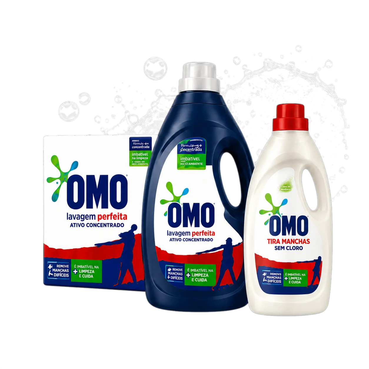 Produtos OMO Lavagem Perfeita